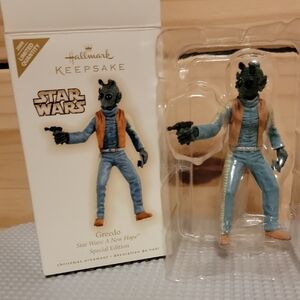 Hallmark Star Wars Greedo 2009 Limited Ornament